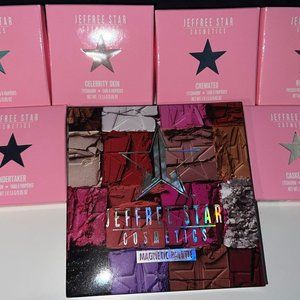 Jeffree Star Magnetic 9Pan Palette & 6 single eyeshadows